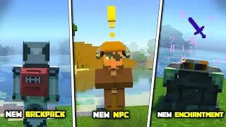 Top 10 Addon MCPE Untuk SURVIVAL DI MINECRAFT!! (Minecraft 1.21+)
