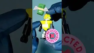 🤖 Funny LEGO Transformers build! FAKE LEGO Building Block MOC Robot Tutorial