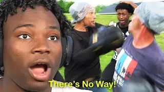 Prank YouTuber Makes Homeless Fight for a House!