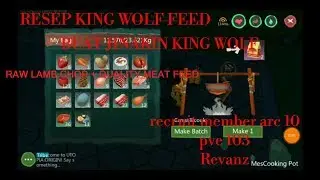 [ UTOPIA : ORIGIN ] HOW TO MAKE  KING WOLF FEED