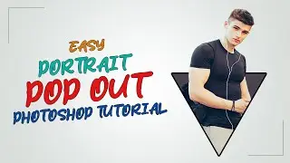 Easy Portrait Pop Out Effect in Photoshop