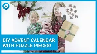 🎄 Make your own advent calendar - fill it with puzzle pieces!