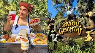 😱 (WORTH IT?) IT'S OPEN! Hungry Bear Barbecue Jamboree At Disneyland! | New Foods, Merch + MORE!