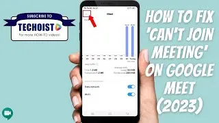 How To Fix 'Can't Join Meeting' Problem On Google Meet (2023) ✅  How To Solve 'Failed To Join' Call!