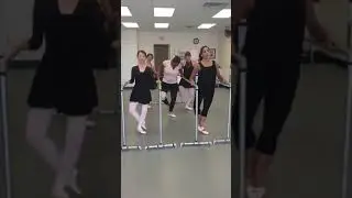 Adult ballet beginners starting their pointe journey!