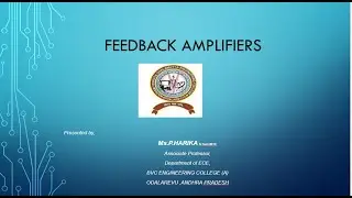 Feedback Amplifier Block Diagram.