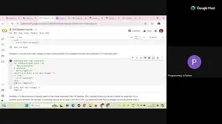Python DAD - Live Session : 1