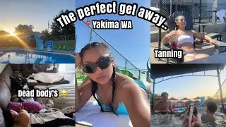 Rented Out An AirBnb For The Weekend | waterside, trampoline, tanning