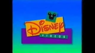 Disney Videos (1995) VHS International Logo