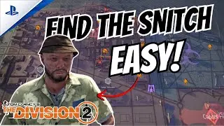 THE DIVISION  2 / TOP 3 locations to FIND the Snitch GUARANTEED + SECRET Vendor Mendoza