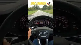 Audi RSQ8 Launch Control 🚀 0-60 in 3.35 secs 🔥