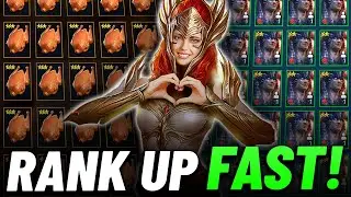 THE BEST WAY TO FARM FOOD & RANK UP CHAMPIONS! (F2P Tips & Tricks) - Raid Shadow Legends Guide