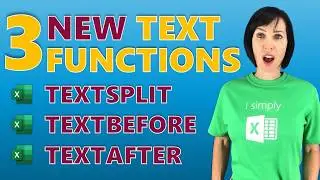 3 NEW Excel Text Functions I wish I had years ago!
