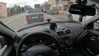 Новое место для разворота на пр.Ленина часть 1.От автора самого странного экзаменационного маршрута!