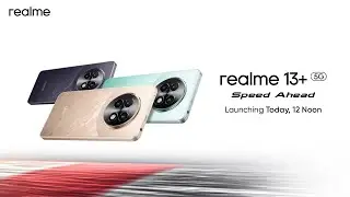 Launch of realme 13+ 5G | realme 13 5G | realme Buds T01