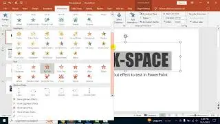 How to add float out effect to text in PowerPoint