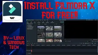 How to install Filmora X for free 2021!