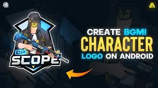 How To Create Custom BGMI Character Logo On Android || Infinite Design Tutorial.