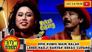 OPIE KUMIS MAIN GALAK ! CEWEK BOHAY KASIH LIAT BEKAS CUPANGAN DI LEHER - FUNTASTIK