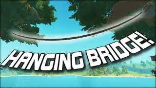 We Built a Hanging Bridge Between Our Two Tree Forts! (Scrap Mechanic Co-op Ep. 48)