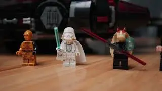 LEGO Millennium Falcons Timelapse 8K Canon R5C