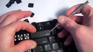 Как разобрать клавиатуру ноутбука DELL ISPIRON N5110