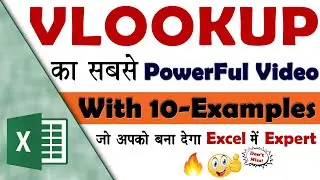 VLOOKUP Full Course For Beginners | VLOOKUP Full Tutorials | VLOOKUP Basic To Advance | Adv VLOOKUP