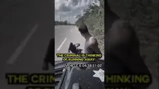 Arrested Man Helps Cop Choking On Gum