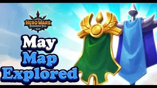 May Island Map | Hero Wars Mysterious Island May Map