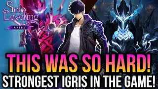 Solo Leveling Arise - Fighting The Strongest Igris In The Game! *Igris Is Annoying!*