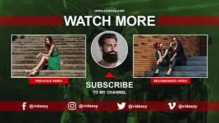 Youtube Channel End Screen Mogrt Template 05 Preview