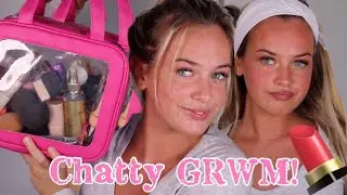 Chatty GRWM | No Makeup - Makeup Tutorial💋🩷