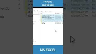 The following features cannot be save in macro-free workbooks #shorts