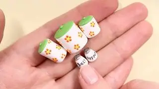 Миниатюрные кухонные принадлежности для куклы. Miniature kitchen utensils