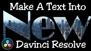 Davinci Resolve Make a Text Intro