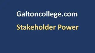 Stakeholder Power