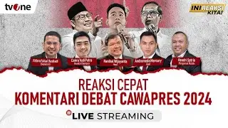 [LIVE] Debat Cawapres 2024, Ini Reaksi Kita! | tvOne