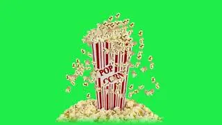 Pop corn Animated | Green Screen Video | VFX CREATOR STUDIO