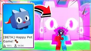 This Is HAPPY PET GAME?! (Roblox) *Fan Made Concept Games*