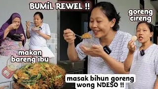 BUMIL LAGI REWEL‼️ masak bihun goreng wong NDESO
