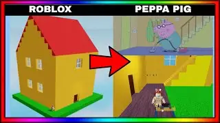 I  BUILT THE PEPPA PIG HOUSE IN ROBLOX PIGGY PT.2 (ROBLOX PIGGY BUILD MODE)