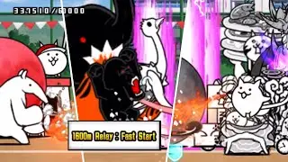 River City 1600m Relay (No Ubers) | The Battle Cats