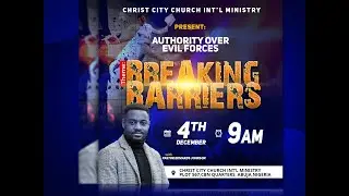 Breaking Barrier Flyer Design | Church Flyer Design in Photoshop