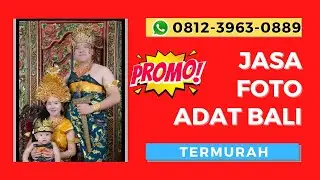 WA 0812 3963 0889, Studio Foto Adat Bali Murah