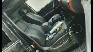 Установка сидений от БМВ в Ниссан Патрол У61 2007 года