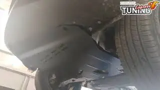 Защита на Форд Куга 2 после установки / Защита Ford Kuga 2 на штатных местах