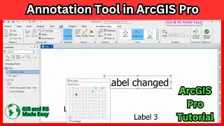 Beginner's Guide: How to Use the Annotation Tool in ArcGIS Pro | GIS & RS Made Easy