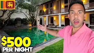 $500 LUXURY Colonial Hotel in Galle, Sri Lanka 🇱🇰