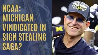NCAA President Says Michigan Wolverines Won National Title 
