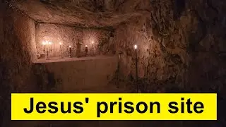 Visiting the site of Jesus and Barabbas' trial in Jerusalem on Orthodox Good Friday